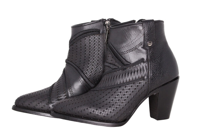 Harley Black Laser Ladies Boots