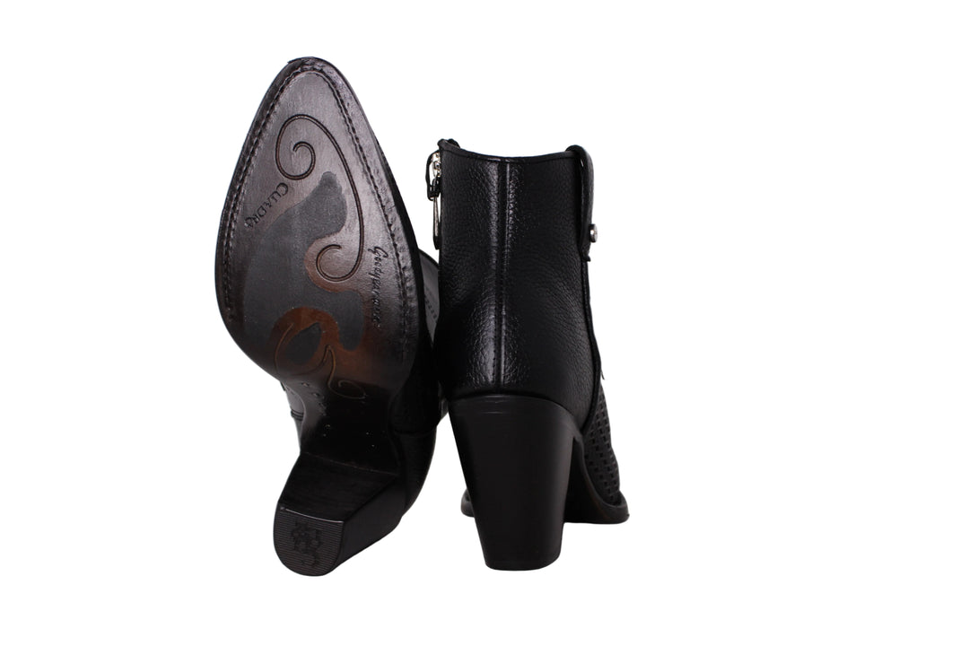 Harley Black Laser Ladies Boots