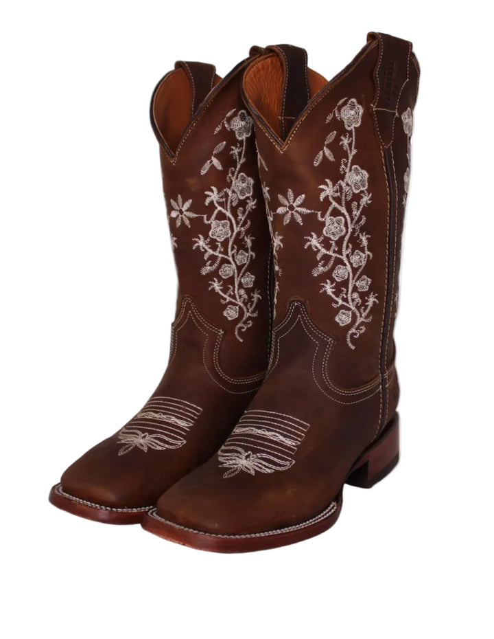 Coqueta Floral Cowgirl Boots
