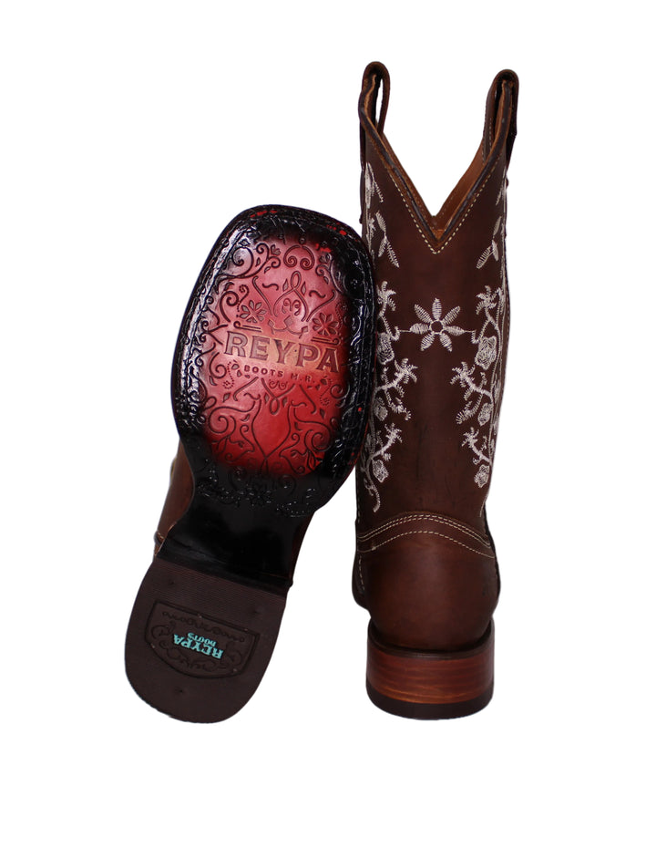 Coqueta Floral Cowgirl Boots