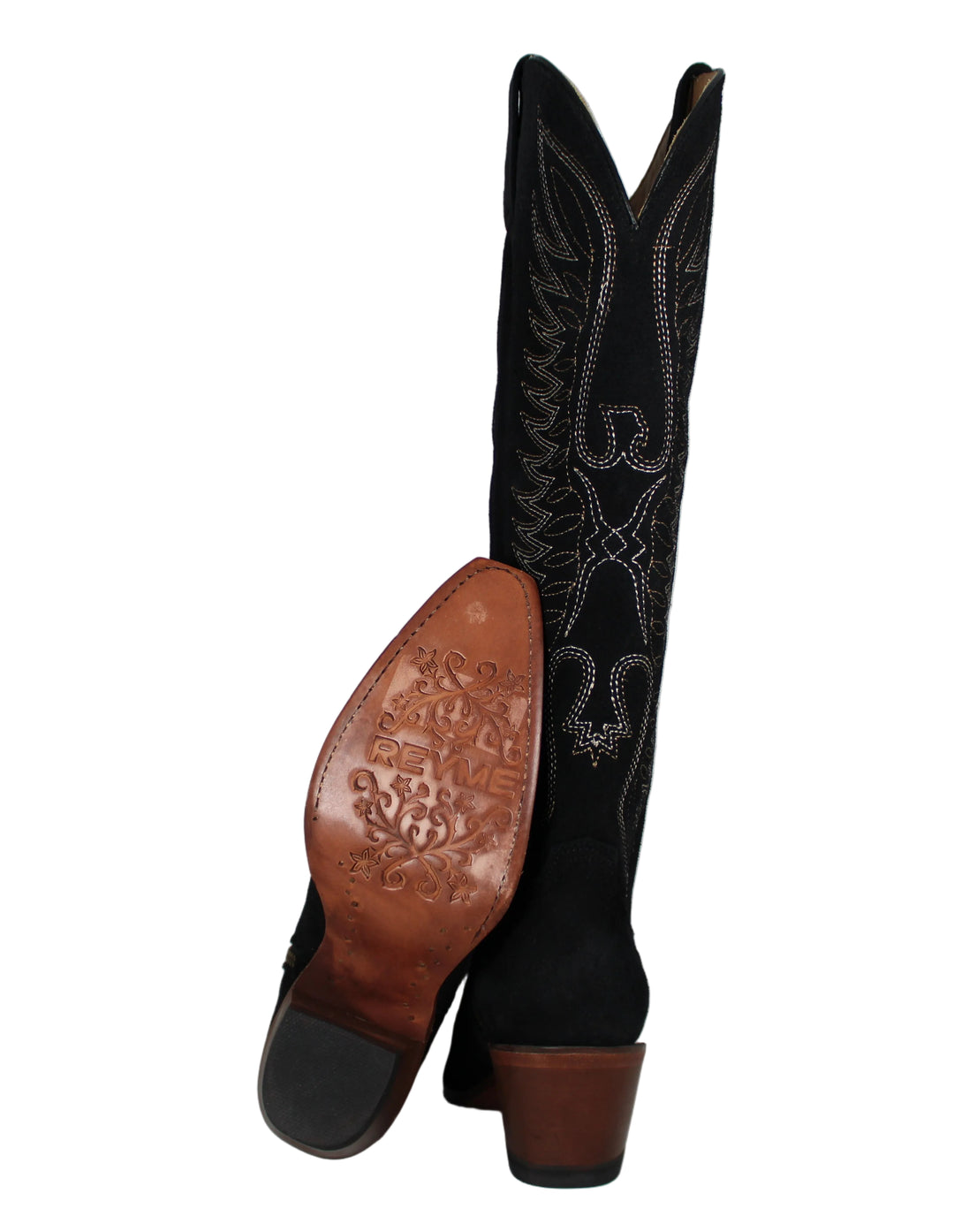 Aurelia Black Tall Boots