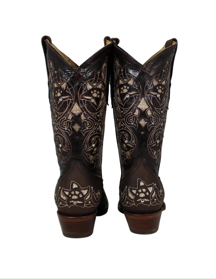 Jodia Laser Cut Boot