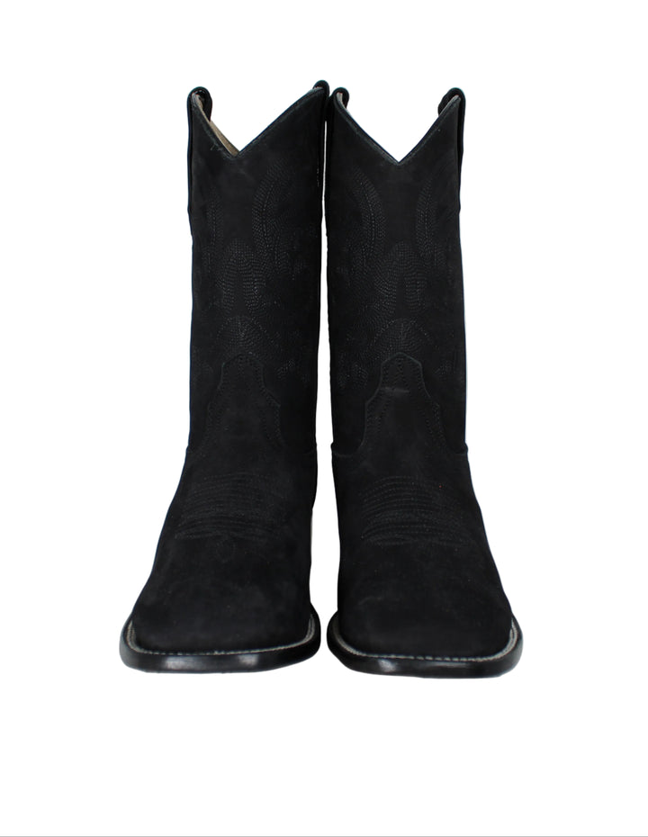 Bulldog Nobuck Cowboy Boots (2 colors)