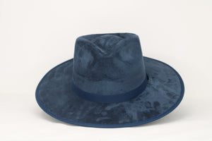 “Savannah” Flat Brim Suede Hats