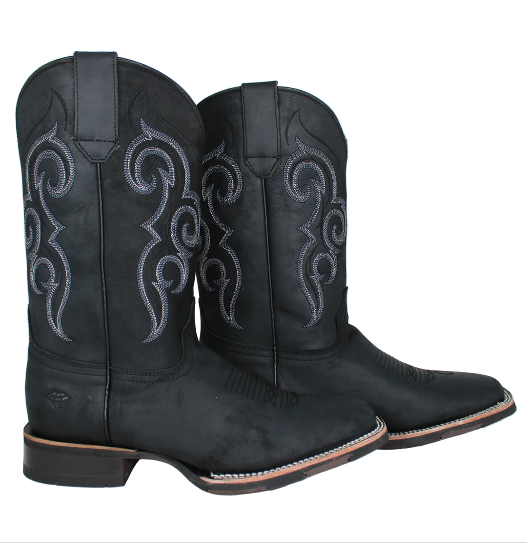 Reno Leather Cowboy Boots