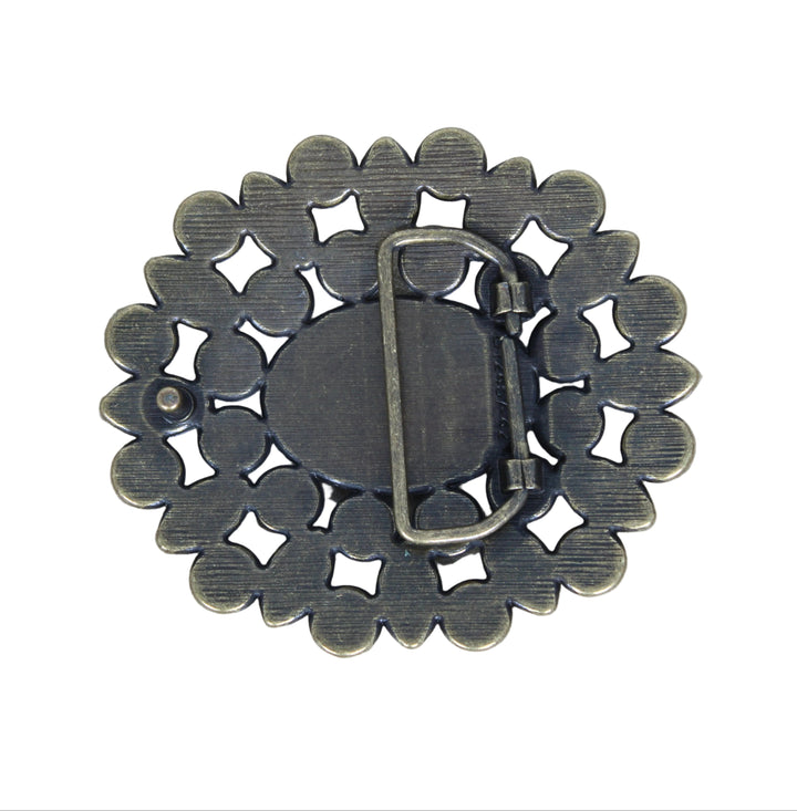 Queen Oval Stone Buckle