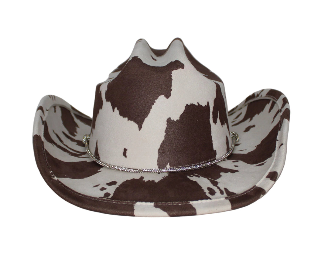 Kady JC Brown Cow Print Hat
