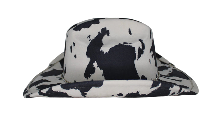 Kady JC Black Cowprint Hat