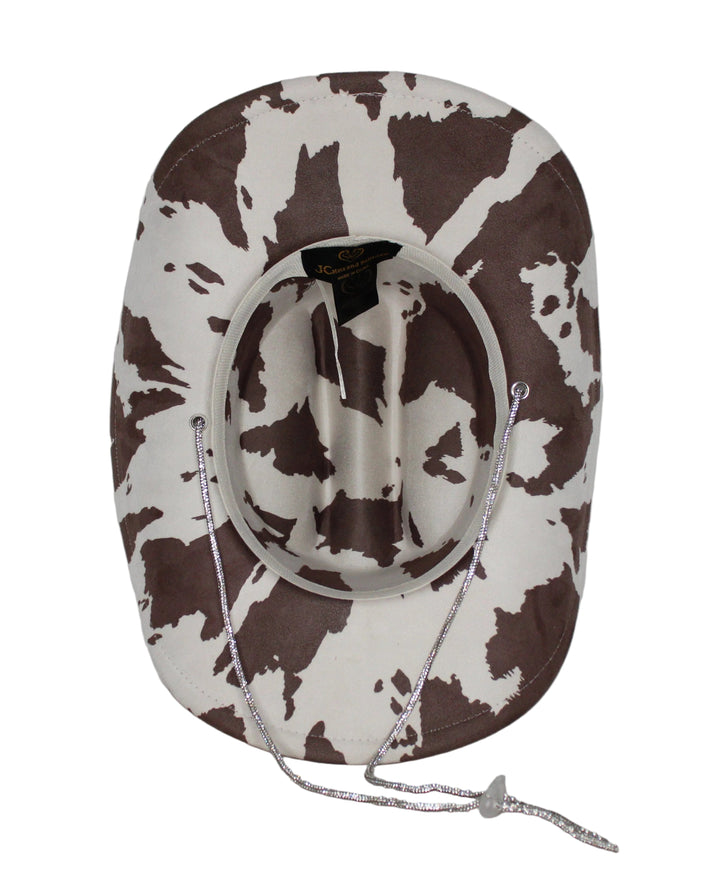 Kady JC Brown Cow Print Hat