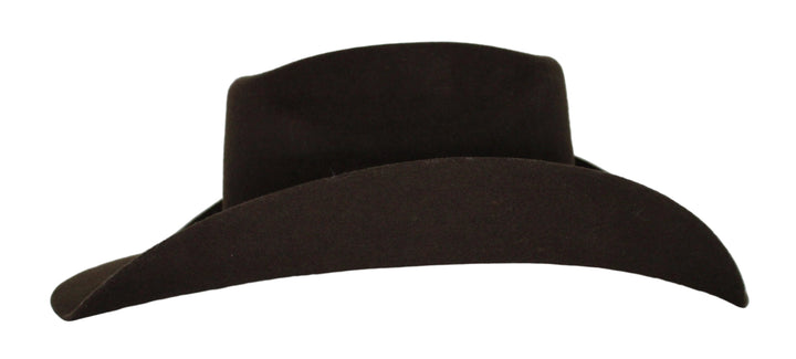 Pistol 8 Second Brown Felt Hat