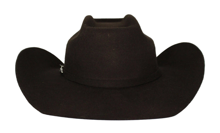 Pistol 8 Second Brown Felt Hat