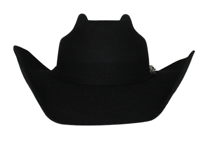 Pistol 8 Second Black Felt Hat