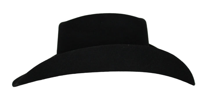 Pistol 8 Second Black Felt Hat