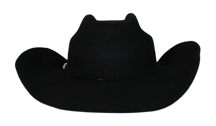 Pistol 8 Second Black Felt Hat