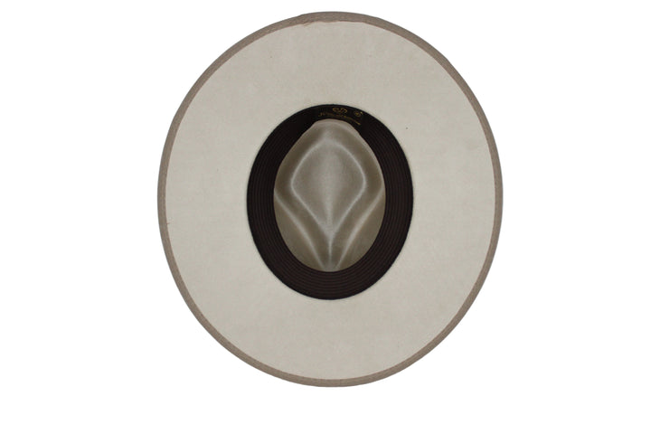 Savannah Flat Brim Suede Hat