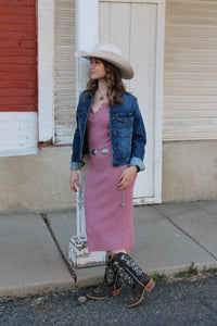 June Ribbed Sleeveless Dress