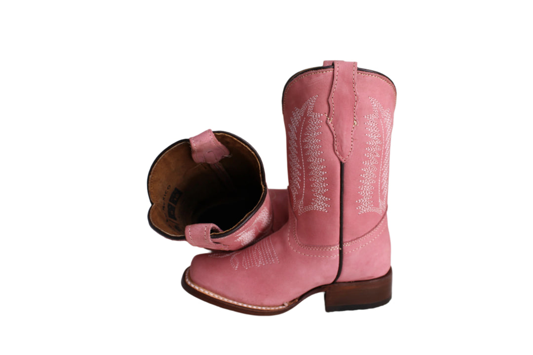 Tania Pink Kids Boots