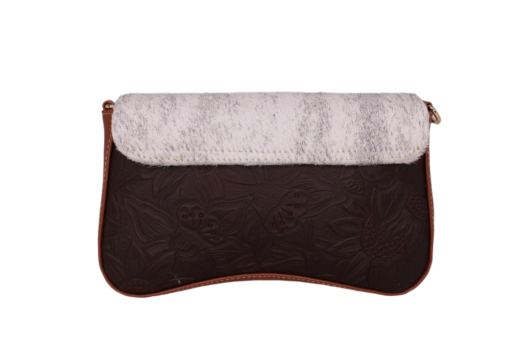 Lilia Leather Cowhide Purse