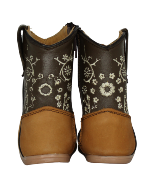 Ivy Flower Baby Boots