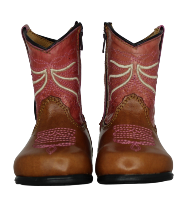 Medusa Embroidery Baby Boots