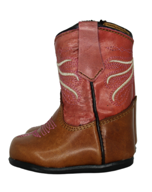 Medusa Embroidery Baby Boots