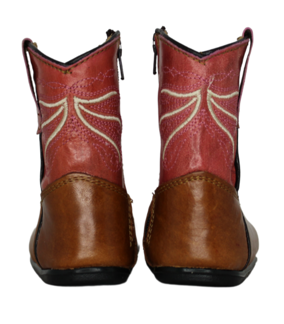 Medusa Embroidery Baby Boots