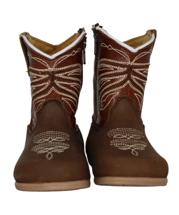 Medusa Embroidery Baby Boots