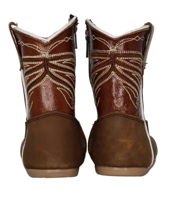 Medusa Embroidery Baby Boots