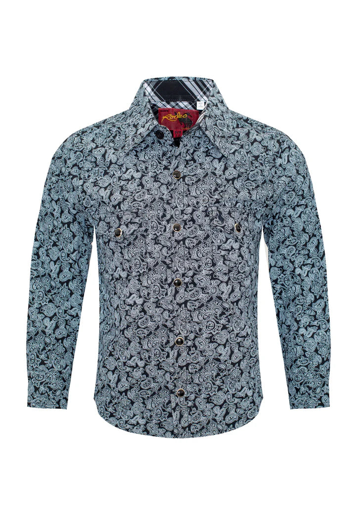 Waylen Kids Western Shirt