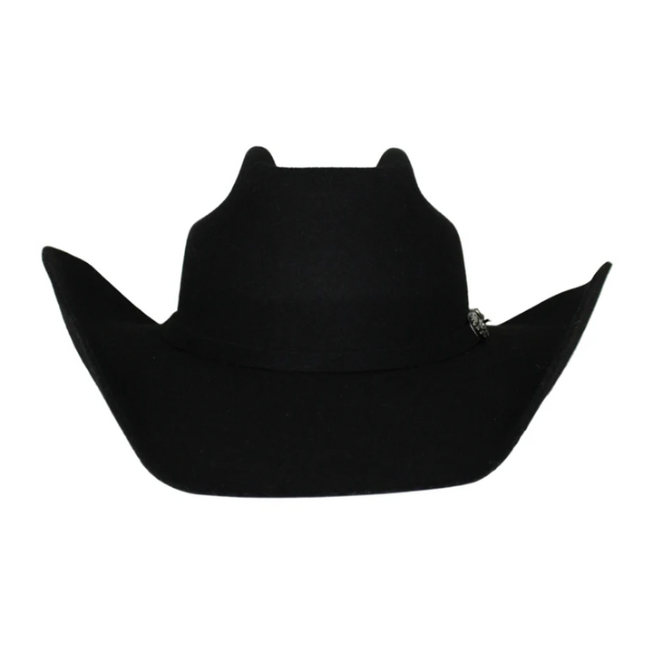 Pistol 8 Second Black Felt Hat