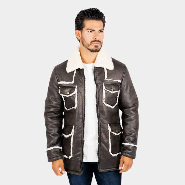 Marlboro Washed Suede Jacket