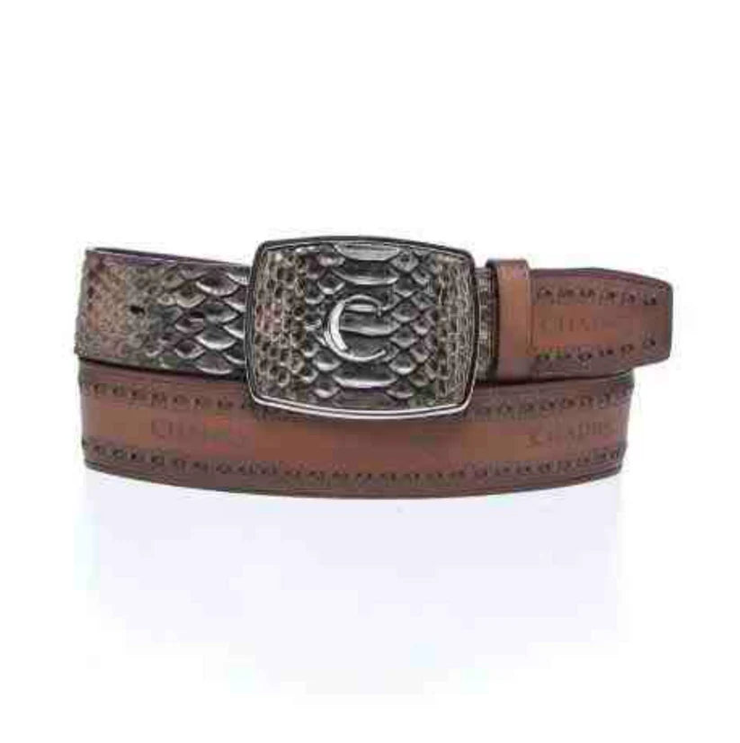 Casper Honey Python Belt