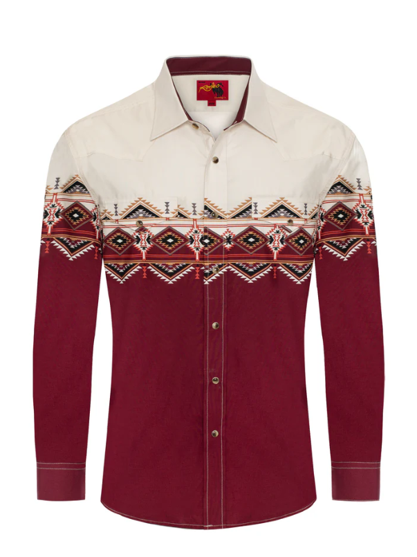 Frank Pattern Button Down Shirt