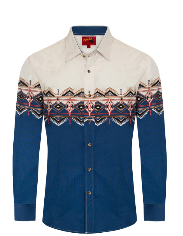 Frank Pattern Button Down Shirt