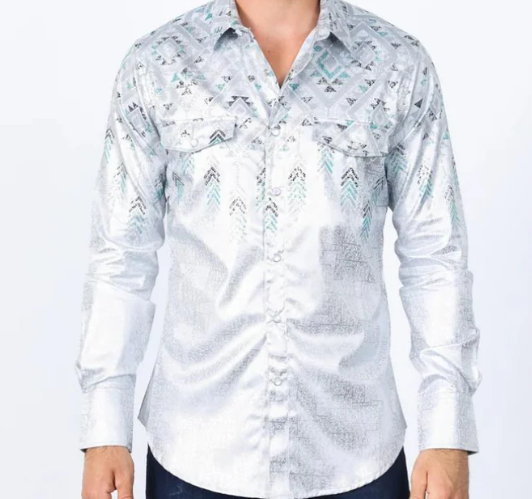 Granite Men's Button-Up Shirt