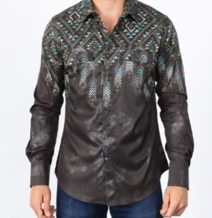Granite Men's Button-Up Shirt