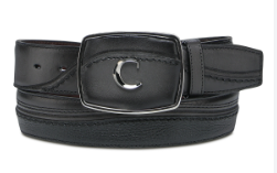Oxford Leather Embroidery Cuadra Belt