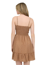 Load image into Gallery viewer, Bobbi Polka Dot Mini Dress
