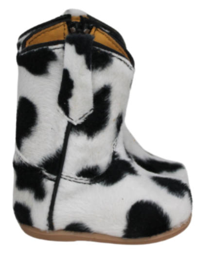 Annalise Cow Baby Boots