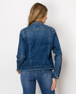 Load image into Gallery viewer, Jackie Lined Denim Jacket
