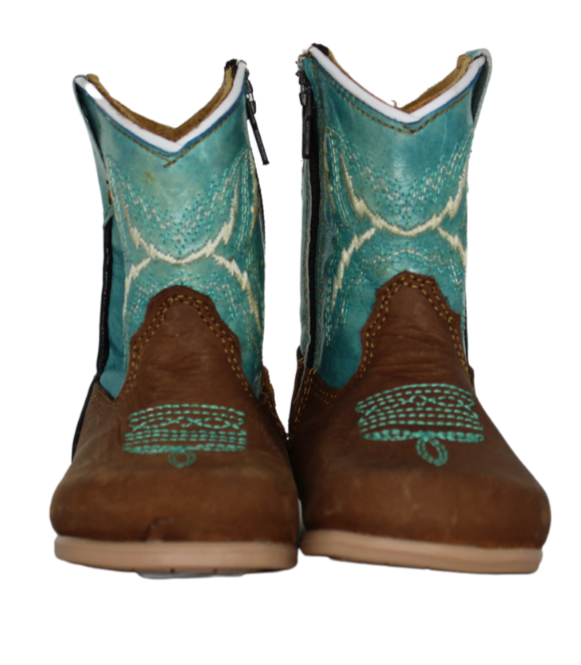 Shire Turquoise Baby Boots