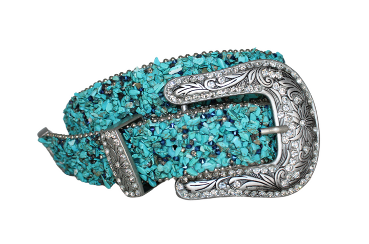 Stella Turquoise Bling Belt