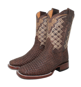 William Weave Cowboy Boot (3 Colors)