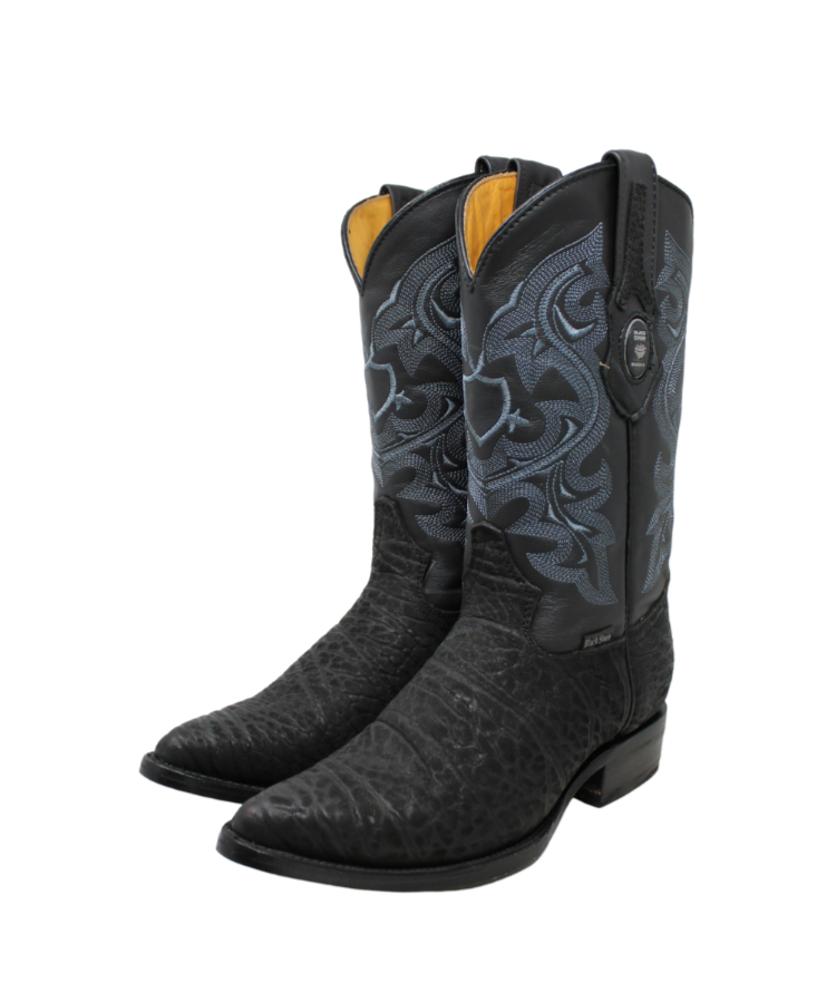 Bart Round Toe Textured Boots (2 colors)