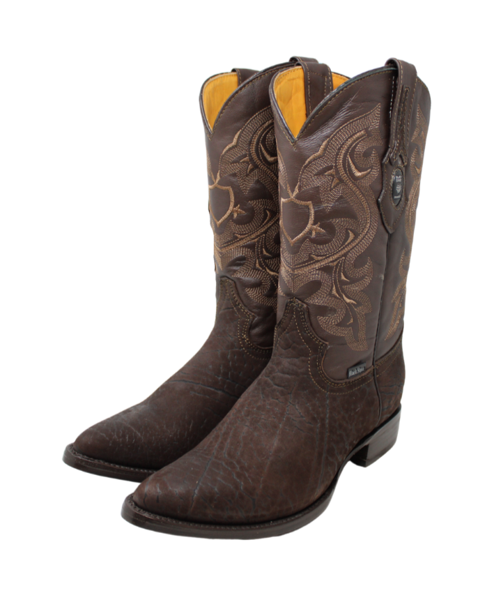 Bart Round Toe Textured Boots (2 colors)