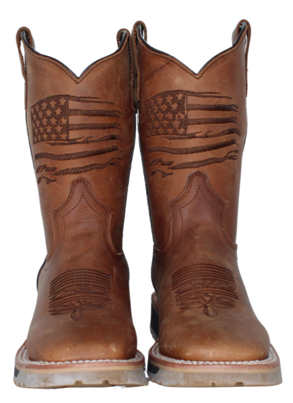 Alejandro Adult American Flag Boots