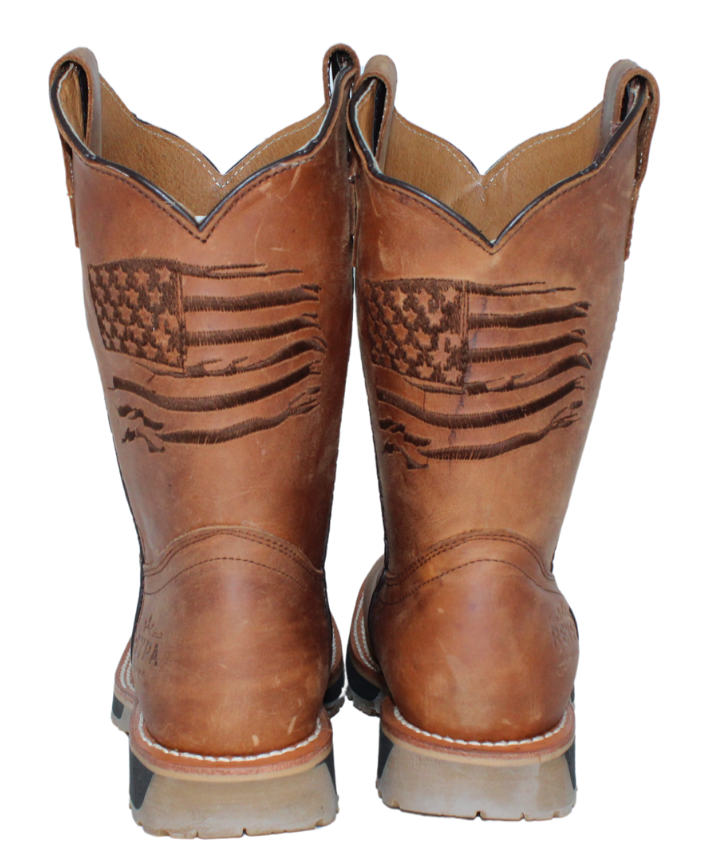 Alejandro Adult American Flag Boots