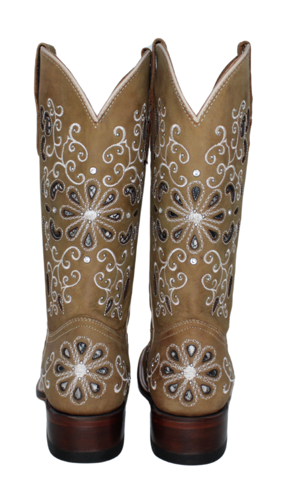 Margaritas Laser Cut Cowgirl Boots