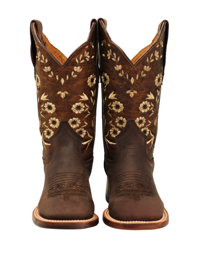 Zoe Shorter Shaft Cowgirl Boots