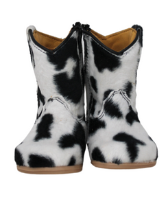 Annalise Cow Baby Boots